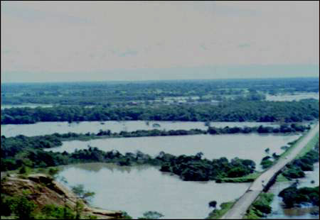 Inundación del río