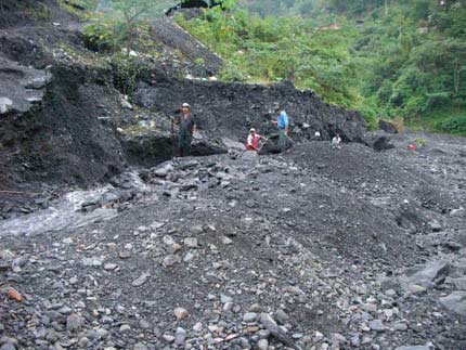 Mineros de esmeraldas