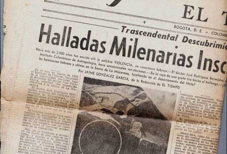 Artículo del pereiodico El Tiempo de Bogotá