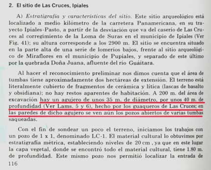 Relación de los arqueólogos que intervinieron la excavación