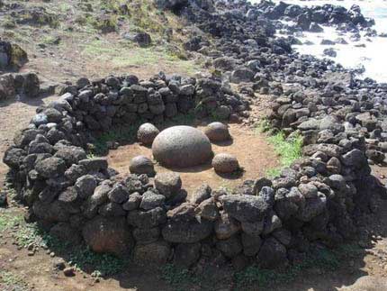 Esferas de la Isla de Pascua