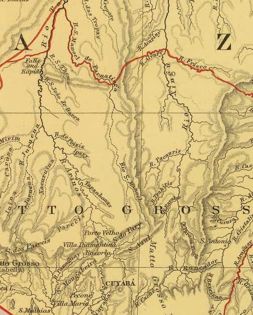 Mapa Cuyabá