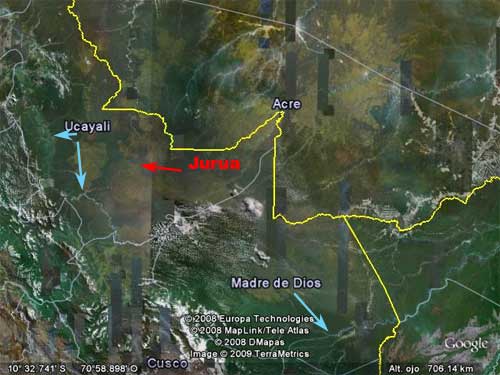 rios Madre de Dios y Jurua