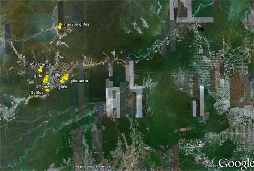 Glifos en el Acre Brasil