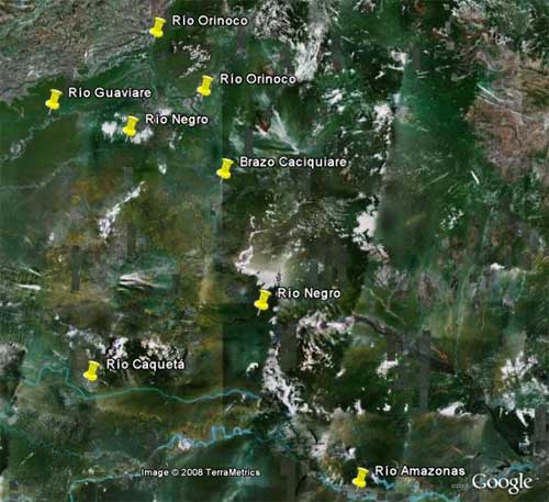 Cuenca del Amazonas y Orinoco